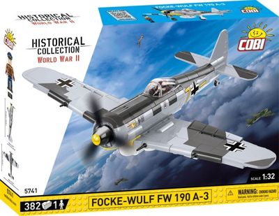 COBI-5741 Focke-Wulf FW 190 A3 Stridsflygplan