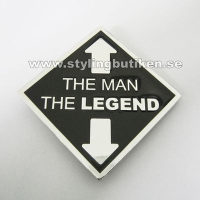 Bältespänne "The Man / The Legend"