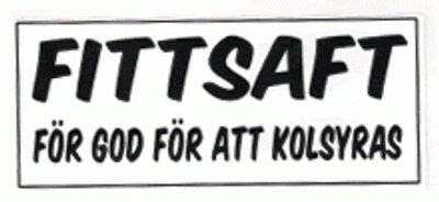"Fittsaft för god..." 140x60mm