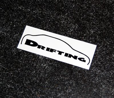 "Drifting" dekal