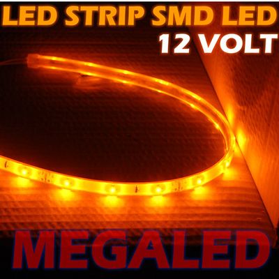 LED-strip 15xLED (50cm) 12V, ORANGE