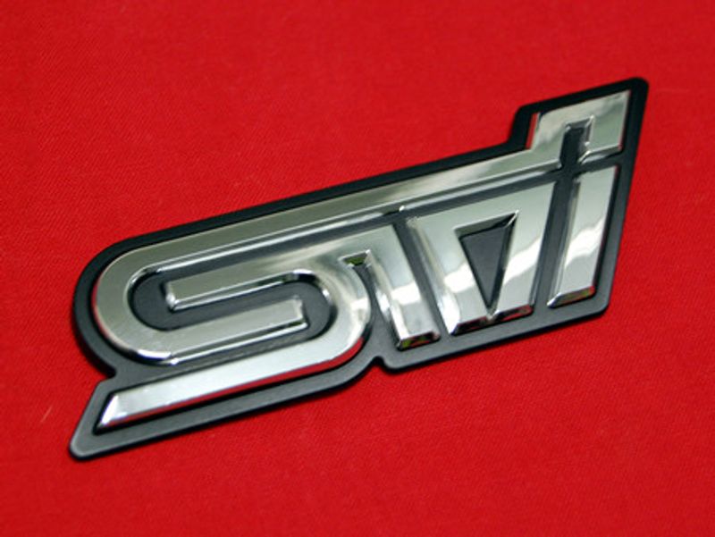 Emblem "STI"