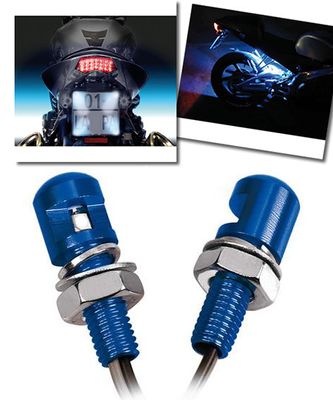 2-pack Bultar med LED-belysning "Blue Deluxe"