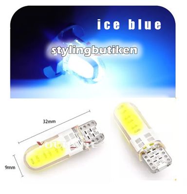 T10 W5W XL-COB LED, Blå