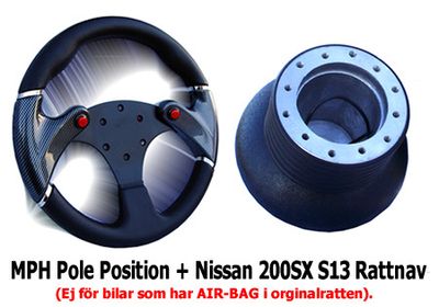 MPH Pole Posistion + Nissan 200SX nav 