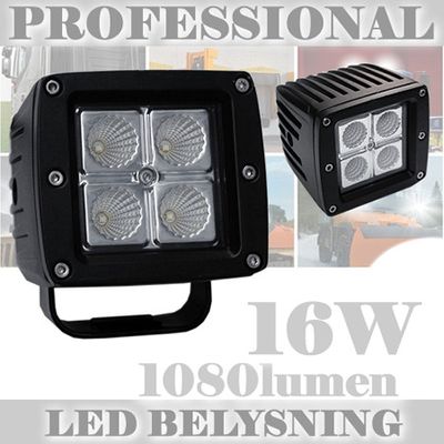 LED-Arbetslysning 16W (Närljusbild) 9-32V 