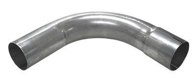 Avgasrör 90° med muff 63.5 mm / 2 ½"