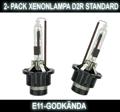 2-PACK D2R Xenonlampor [E11] 4300K 35W