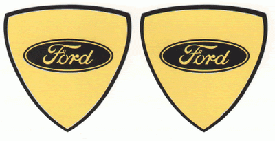 "Ford" 65x65mm 2-PACK