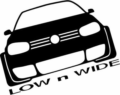 "VW Low And Wide " (249x197mm)