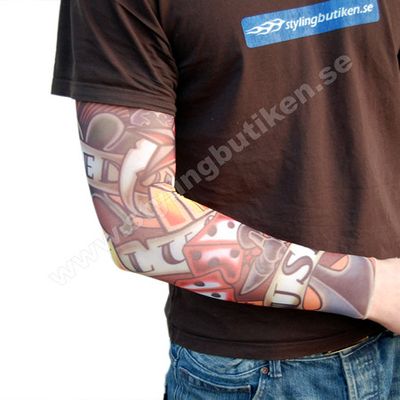Tattoo Sleeve "Poker"