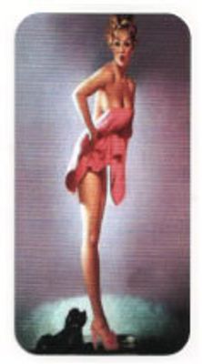 "Skattemärke" Pin-up -PR-178-