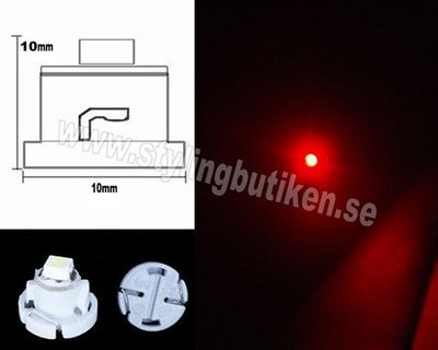 LED T4.2 RÖD