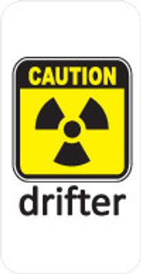 "Skattemärke" Caution Drifter