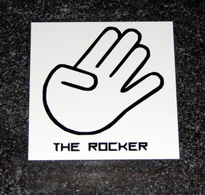 "The Rocker" 50x50mm
