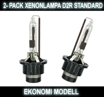 2-PACK D2R Xenonlampor [EKONOMI] 6000K 35W