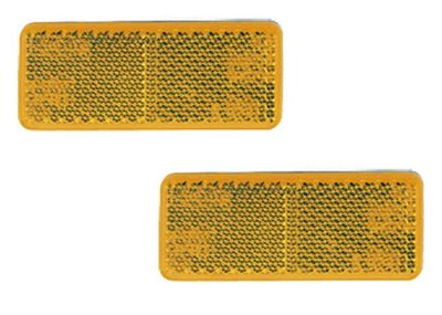 Orange reflexer 70x28mm, 2st