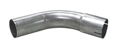 Avgasrör 60° med muff 44.5 mm / 1 ¾"