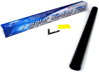Solfilm 75x300cm, SVART 