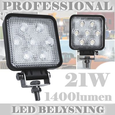 LED-Arbetslysning 21W (Närljusbild) 9-32V