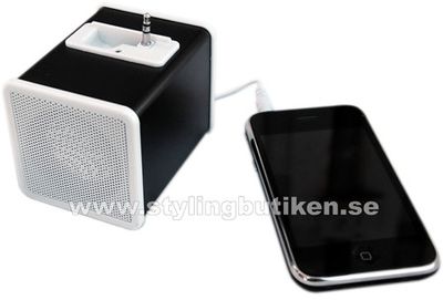 Högtalare (CubEZ) för iPhone/Smarphone/Mp3-spelare