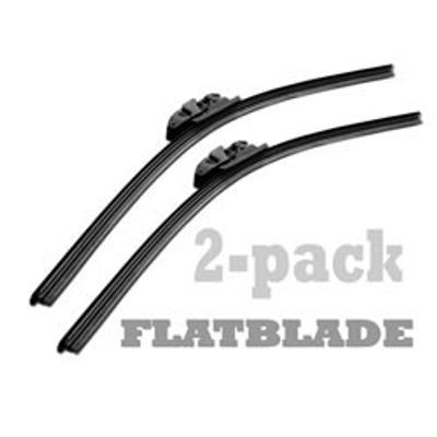 Flatblade torkarblad till Volvo 240, 260 