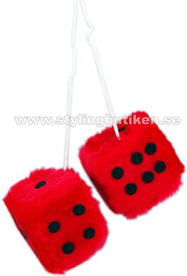 Fuzzy Dice Red