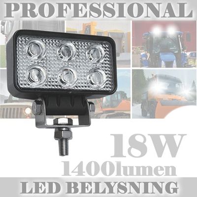 LED-Arbetslysning 18W (Fjärrljusbild) 9-32V 