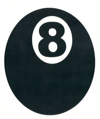 "Eightball" (250x250mm) 