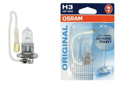 Osram Halogenlampa H3 55W 12V