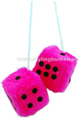 Fuzzy Dice Pink