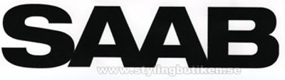 "Saab" (121x28mm) 