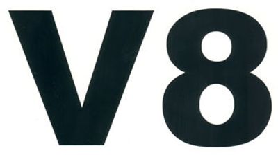 "V8" (489x257mm) 