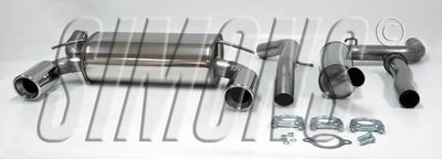 Sportavgassystem Volvo C30 Turbo T5 (Facelift) 10-