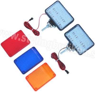 Blixtljus LED Dual X3M