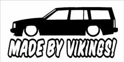 "Made By Vikings 745/945" 200x100 mm