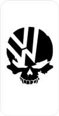 "VW Skull" (499x411mm)