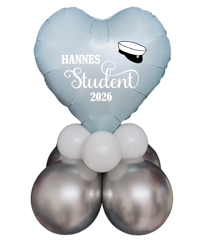 Ballongdekor Student 2026 ”Hannes Student”