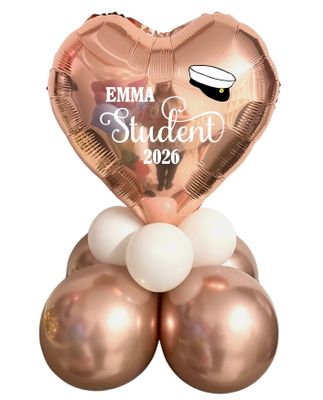 Ballongdekor Student 2026 ”Hannes Student”