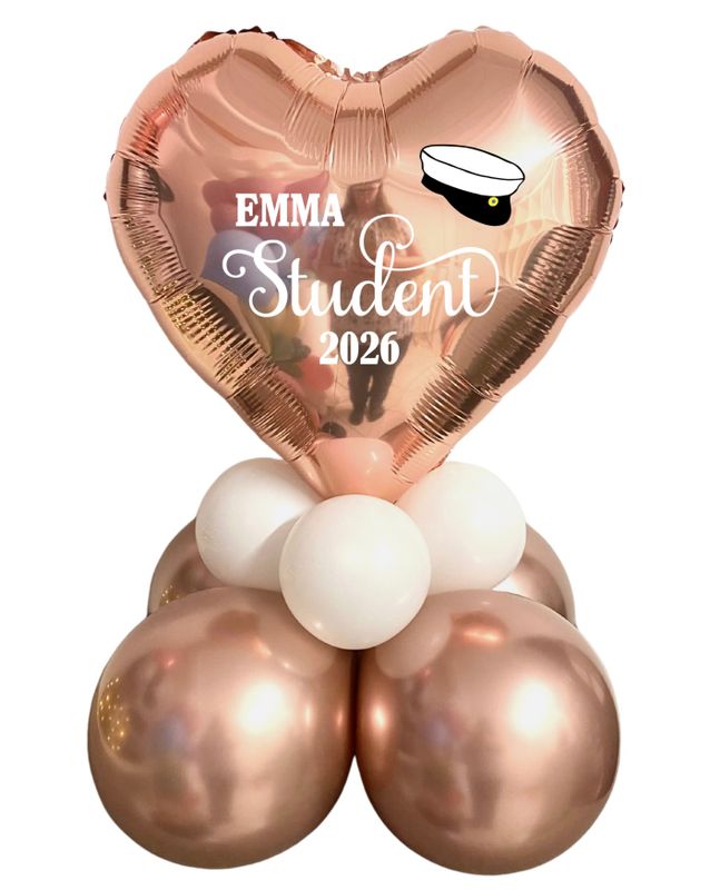 Ballongdekor Student 2026 ”Hannes Student”