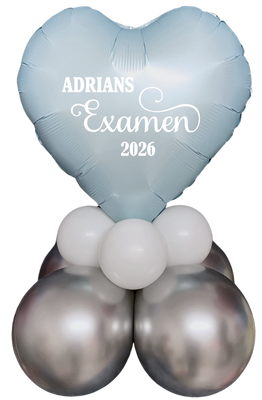 Ballongdekoration  hjärta examen 2026