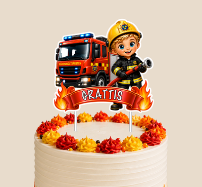 Caketopper brandmann