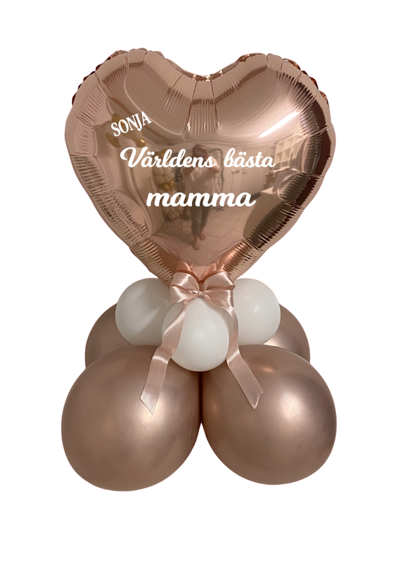 Ballongdekoration Mamma