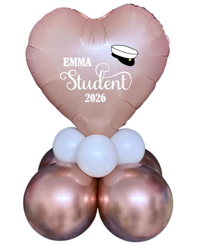 Ballongdekor Student 2026 ”Hannes Student”