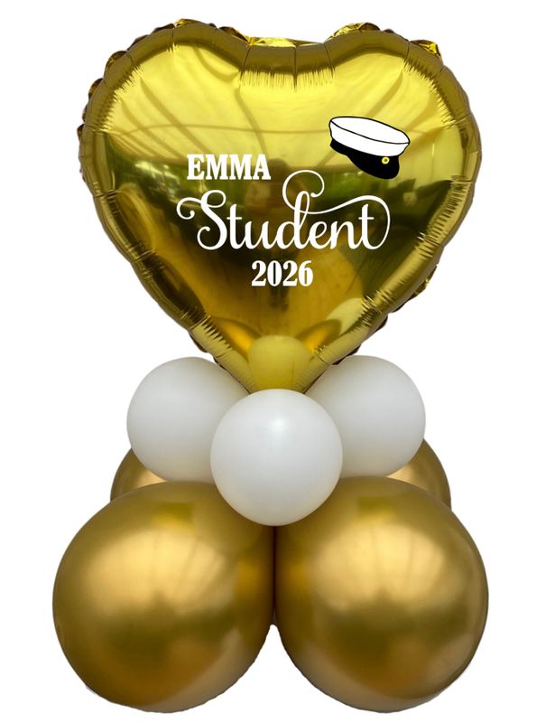 Ballongdekor Student 2026 ”Hannes Student”