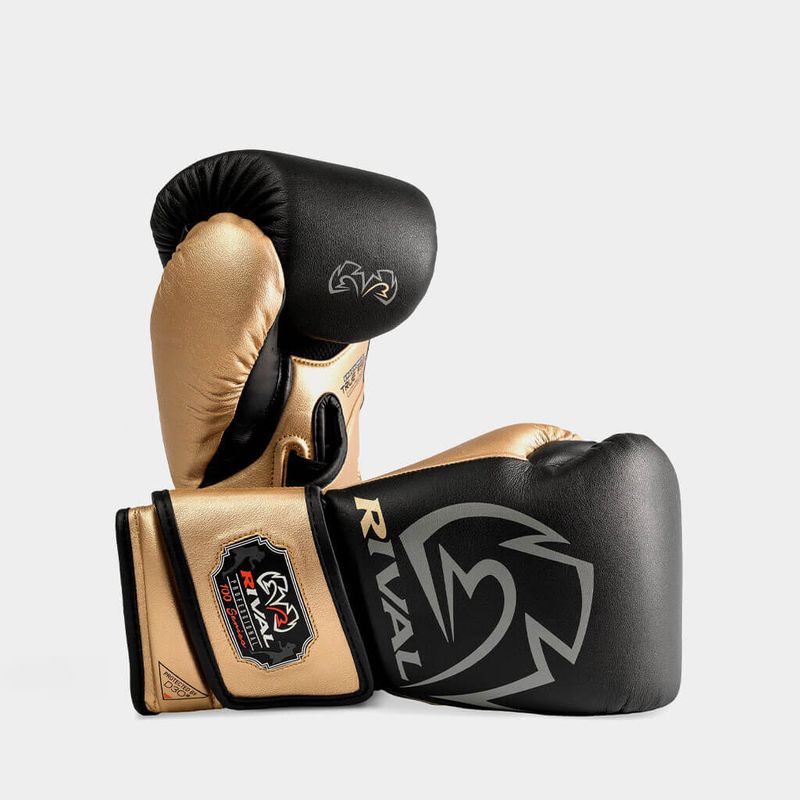 Rival RB100 Säckhandskar med D3O svart/guld