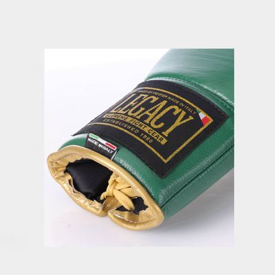 Stradivari Boxningshandskar Laced-Up Grön/guld