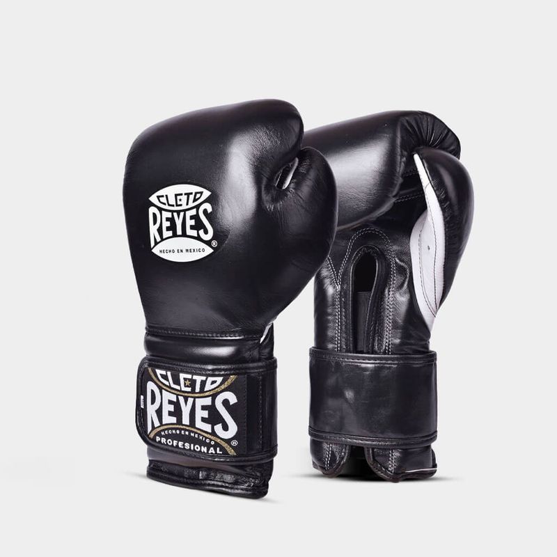 Sparringhandskar Velcro Svart