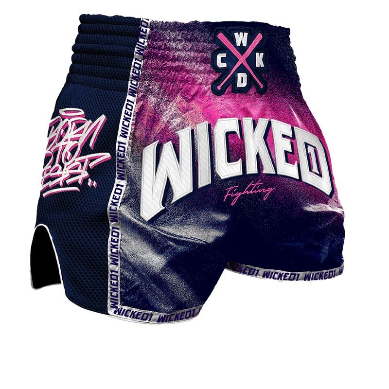 Spraying Muaythai Shorts