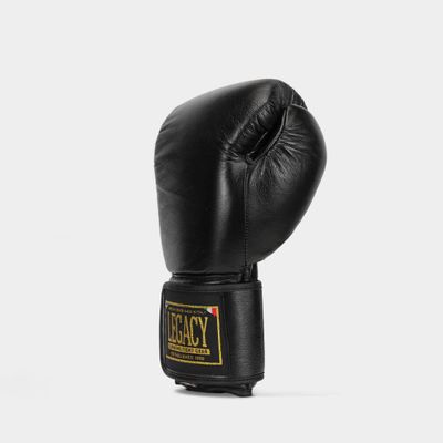 Hybrid Pro Muay Thai Boxningshandskar Svart